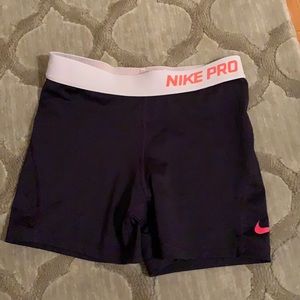Girls Nike Pro Spandex